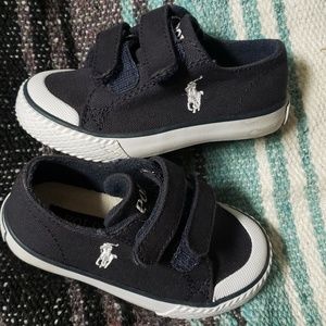 Navy Polo shoes